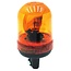 GRANIT Rotating beacon H1 24V | Socket pipe - 207RLA 94/24, 21.76.0050TG, GF.35.012 | Nominal voltage: 24 V | Bulbs included: Yes | Light function: Rotating | Diameter: 142 mm | Total height: 236 mm | Connection: On-board power supply plug | Protection class: -