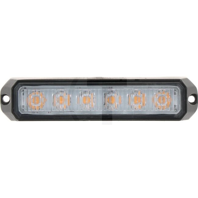 GRANIT LED-flitslicht oranje - 7070010419 | Netspanning: 12 / 24 V | Lamp: LED | Inclusief lamp: ja | Lichtfunctie: flitsend waarschuwingssignaal | Montagewijze: geschroefd | Materiaal: Behuizing: Kunststof, lens: Kunststof | Beschermingssoort: IP65 | Aansluitin