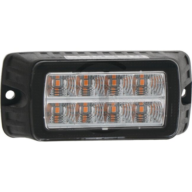 GRANIT LED-waarschuwingslicht - 7070010311 | Netspanning: 12 / 24 V | Lamp: LED | Inclusief lamp: ja | Lichtfunctie: flitsend waarschuwingssignaal | Montagewijze: staand; PA 4 x 20 | Materiaal: Behuizing: Aluminium | Lens: kunstsof | RVS houder | Beschermingssoo