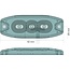 GRANIT LED-Blitzleuchte gelb - 7070010414 | Nennspannung: 12 / 24 V | Leuchtmittel: LED | Leuchtmittel enthalten: ja | Lichtfunktion: blitzendes Warnsignal | Montageart: geschraubt | Material: Gehäuse: Kunststoff; Lichtscheibe: Kunstsoff | Schutzart: IP65 | Ansc