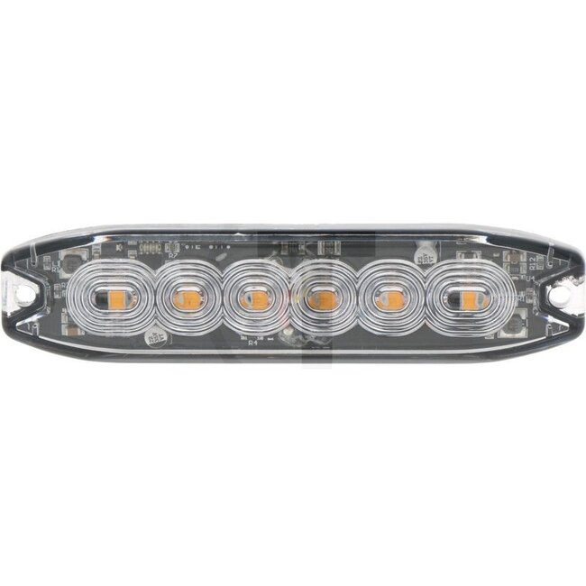 GRANIT LED-Blitzleuchte gelb - 7070010416 | Nennspannung: 12 / 24 V | Leuchtmittel: LED | Leuchtmittel enthalten: ja | Lichtfunktion: blitzendes Warnsignal | Montageart: geschraubt | Material: Gehäuse: Kunststoff; Lichtscheibe: Kunstsoff | Schutzart: IP65 | Ansc