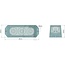 GRANIT LED-Blitzleuchte gelb - 7070010417 | Nennspannung: 12 / 24 V | Leuchtmittel: LED | Leuchtmittel enthalten: ja | Lichtfunktion: blitzendes Warnsignal | Montageart: geschraubt | Material: Gehäuse: Kunststoff; Lichtscheibe: Kunstsoff | Schutzart: IP65 | Ansc