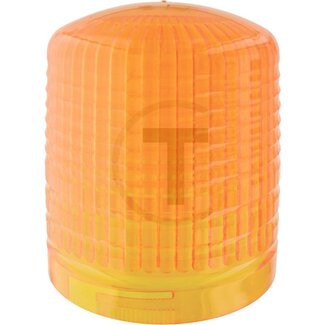 HELLA Zwaailampglas oranje met optiek