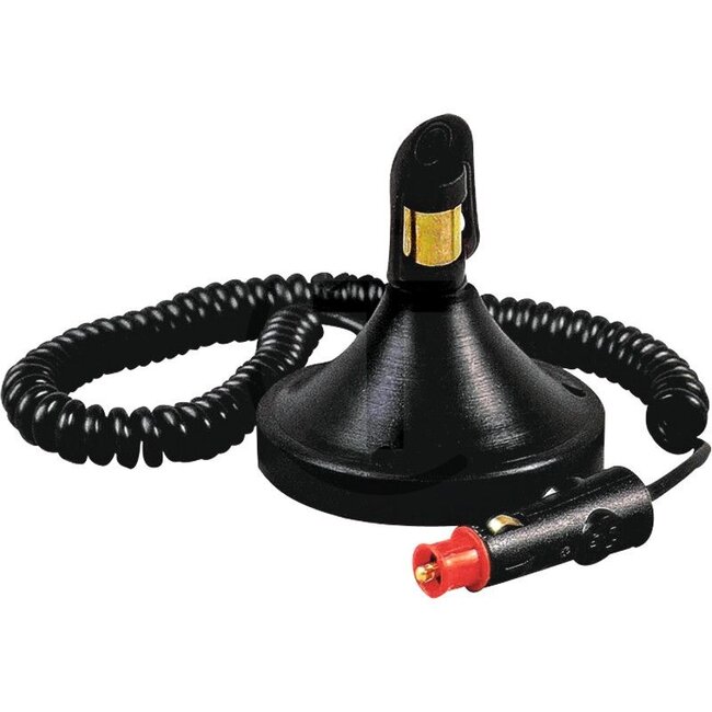 GRANIT Base plate - 207GF30062, GF.30.062 | Version: For all rotating beacons with clip-on mounting, magnetic