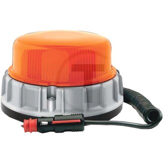 HELLA K-LED 2.0 Rundumleuchte- / Blitzleuchte Magnetbefestigung LED 12 / 24 V, orange