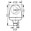 HELLA Rotating beacon, H1 Halogen - Pipe socket mounting - Nominal voltage: 12 V, Bulb: H1 - 2RL006846101