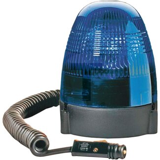 HELLA Rundumleuchte KL Rotafix H1 blau 12 V, Ø 130 mm, Magnet