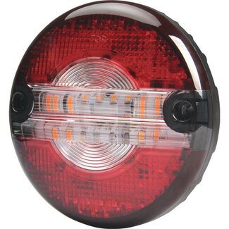 GRANIT Rückleuchte LED links / rechts 140 x 140 x 75 mm, 12 V mit Widerstand