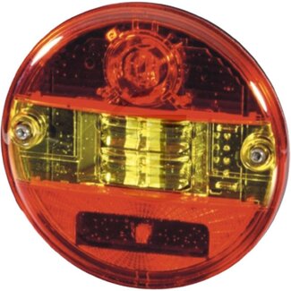 HELLA LED rear light - Dimensions W x H x D: Ø 140,6 x 44,75 mm