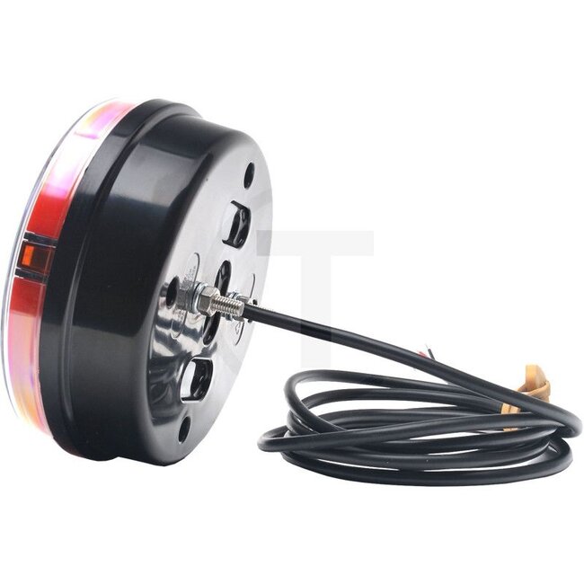 GRANIT Taillight LED left / right, incl. dynamic flashing function - 7070010333, 1438DDL/P | Nominal voltage: 12 / 24 V | Installation location: Left/right | Bulb: LED | Bulbs included: Yes | Light function: Position light/brake light/indicator light | Connectio