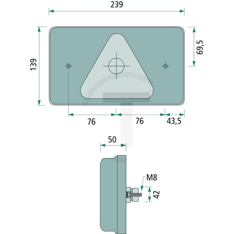 ASPÖCK Achterlicht LED MULTI LED 239 x 139 x 50 mm, 12 V, links | 408741001, foto 2 van 2