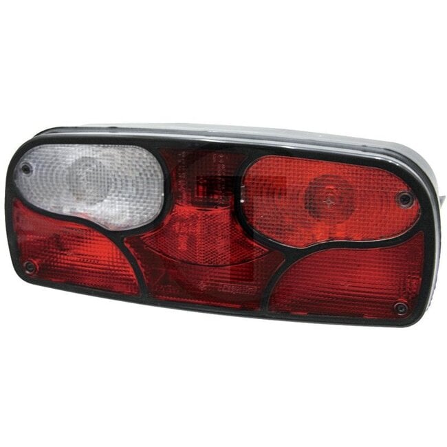 ASPÖCK Standard ECOPOINT I rear light Right - Dimensions W x H x D: 344 x 139 x 78 mm - 408134001