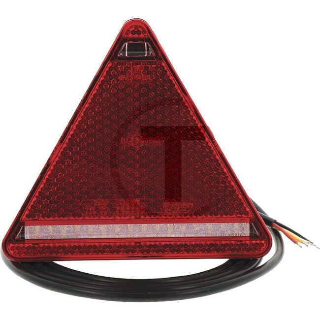 GRANIT Achterlicht LED - 7070010025 | Afmetingen B x H x D: 163 x 144 x 60 mm | Lichtfunctie: Knipperlicht, achterlicht, remlicht, reflector | Lamp: LED