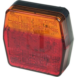 PROPLAST LED rear light - Dimensions W x H x D: 99,7 x 95 x 27 mm