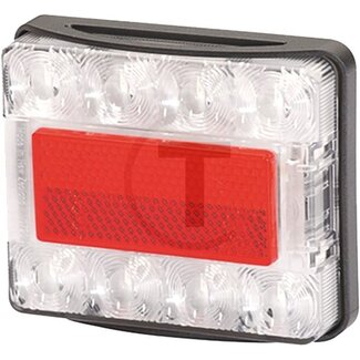 HELLA LED rear light - Dimensions W x H x D: 96 x 80 x 26 mm