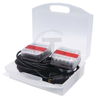 GRANIT Magnetic LED light set in case Left/right including 12 m connection cable and case