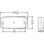 HELLA LED-achterlicht 111,3 x 51,2 x 20,9 mm, gatafstand 90 mm, 24 V | 2TM345600311
