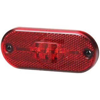 HELLA Oval LED outline marker light with refle