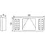HELLA Achterlicht LED COLUNA 300 x 130 x 40 mm, 24 V, links | 2VP345900131