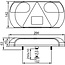 HELLA LED-achterlicht 296 x 142 x 45 mm, penafstand 152 mm, 12 V | VF2VP357016011
