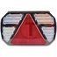 GRANIT LED rear light, left square 245 x 150 x 41 mm, 12 / 24 V