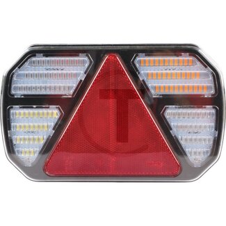 GRANIT Rückleuchte LED rechts Vierkant 245 x 150 x 41 mm, 12 / 24 V