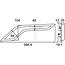 HELLA LED-achterlicht links 384 x 104 x 25 mm, AMP 3-polig, verticaal | 20158