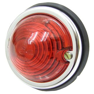 HELLA Rear light - Dimensions W x H x D: Ø 70 x 36 mm, Light function: Tail light, Bulb: 12V5WS / C5W