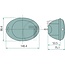 HELLA Rücklicht 140,4 x 98,4 x 75,1 mm, 12 / 24 V, links / rechts - 2SD343130011