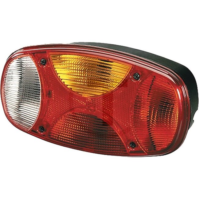 HELLA CARGOLUNA rear light - Dimensions W x H x D: 225 x 122 x 72,9 mm - 2VP343640041