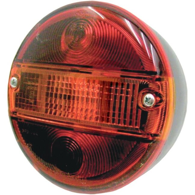 HELLA Achterlicht conventioneel - 4552SD 001685231, 2SD001685231 | Afmetingen B x H x D: Ø 140 x 80 mm | Lichtfunctie: Achterlicht, remlicht en knipperlicht