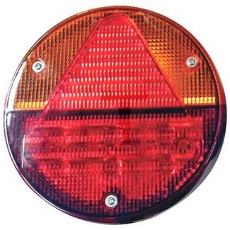 HELLA Rear light - Dimensions W x H x D: Ø 175 x 76,6 mm