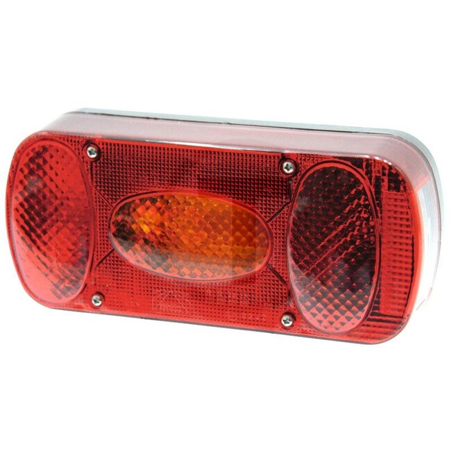 ASPÖCK Achterlicht "MIDIPOINT II" rechts/links met achteruitrijlicht met 5 polige bajonetaansluiting - 504243210007, 403466003