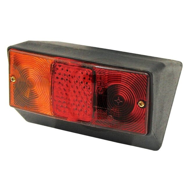 Cobo Rear light - Dimensions W x H x D: 160 x 67 x 150 mm - 1010318