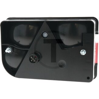 GRANIT Rear light - Dimensions W x H x D: 200 x 130 x 55 mm
