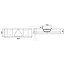 Vignal Achterlicht LC7T 464 x 130 x 83 mm, leiding schroefverbinding achter | 168770