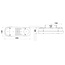 Vignal LC5 rear light - Dimensions W x H x D: 350 x 130 x 83 mm