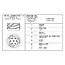 Vignal Achterlicht "LC8T" - 50783840690 | Afmetingen B x H x D: 400 x 160 x 97,4 mm