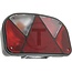 ASPÖCK Achterlicht MULTIPOINT II links, kentekenplaatverlichting onder, 12 V | 402435001