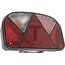 ASPÖCK MULTIPOINT II rear light Left - Dimensions W x H x D: 240 x 140 x 52 mm - 402435001