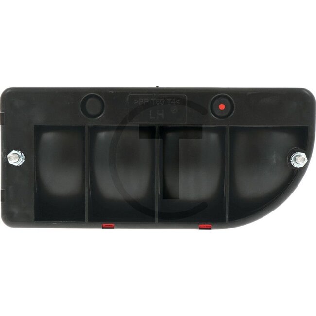 GRANIT Rear light - Dimensions W x H x D: 220 x 101 x 52 mm