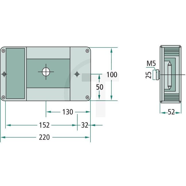 ASPÖCK Rückleuchte "MIDIPOINT I" re./li. mit 5 pol. Bajonettanschluss und RF-licht - 400.00071, 402530.001