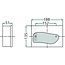 GRANIT Rear light - Dimensions W x H x D: 188 x 135 x 51 mm - RL.82.110