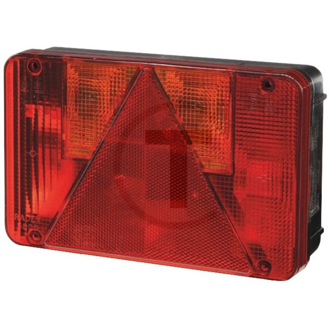 GRANIT Multifunctionele verlichting type Radex 5800 links - 7070010129, 5800/10 | Afmetingen B x H x D: 217 x 140 x 60 mm