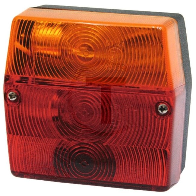 ASPÖCK MINIPOINT rear light Left/right with number plate light - Dimensions W x H x D: 99 x 93 x 49 mm - 402442002