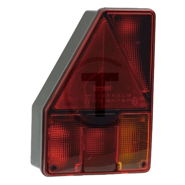 ASPÖCK Achterlicht "EARPOINT I" links met 5-polige bajonetaansluiting en mistachterlicht - 504244001007, 402537001 | Afmetingen B x H x D: 179 x 256 x 84 mm