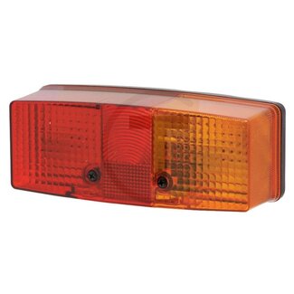 HELLA Rückleuchte rechts 158 x 64 x 51 mm, Lochabstand 45 mm, 12 / 24 V