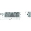 ASPÖCK Achterlicht conventioneel "EUROPOINT II" links - 504256011517 | Afmetingen B x H x D: 426/548,5 x 154 x 85 mm