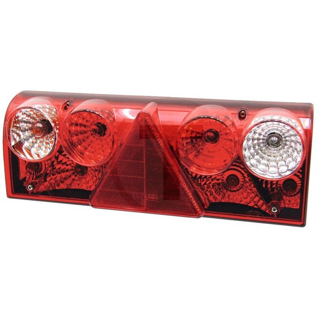 ASPÖCK Achterlicht conventioneel "EUROPOINT II" links - 504256000501 | Afmetingen B x H x D: 426 x 154 x 85 mm