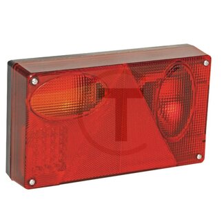 ASPÖCK Rückleuchte LED / "MULTIPOINT LED" - Abmessungen B x H x T: 237 x 140 x 56 mm